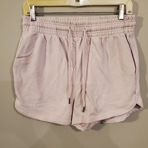 H&M sweatshorts, pink, medium